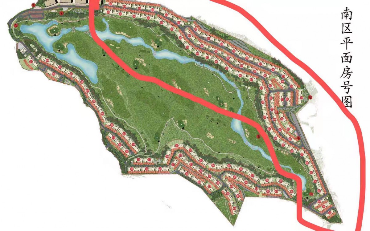 富力惠林温泉入户高尔夫球场适合养老度假投资的小别墅200万以内 95-127平实际使用350平以上-真的房房产网